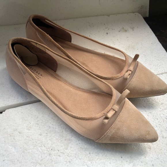 Halogen Atlantic Pacific Womens Cream See Thru Slip On Sandals Size 6.5M - Picture 12 of 12